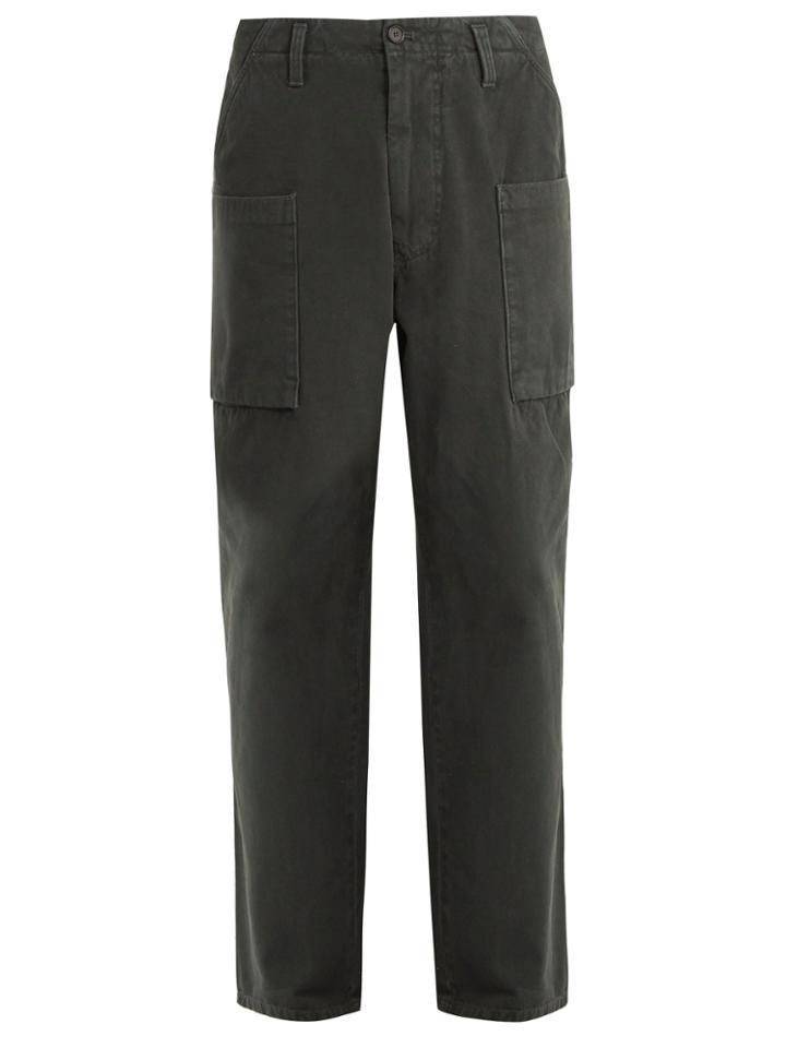 Acne Studios Anselm Cotton-canvas Trousers