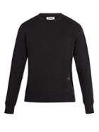 Acne Studios Faise Embroidered Cotton Sweatshirt