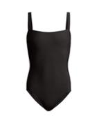 Matchesfashion.com Matteau - The Square Swimsuit - Womens - Black