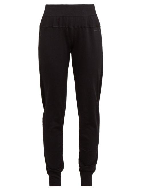 Matchesfashion.com Falke - Comfort Loose Fit Running Trousers - Womens - Black