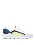 Matchesfashion.com Buscemi - Strada Leather And Suede Low Top Trainers - Mens - White Black