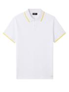 Matchesfashion.com A.p.c. - Max Trimmed Jersey Polo Shirt - Mens - White