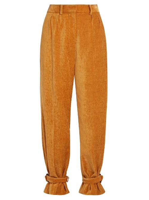 Hillier Bartley Strap-hem Chenille Trousers