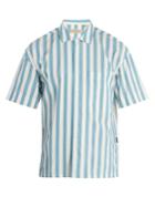 Burberry Harley Vertical-striped Cotton Shirt