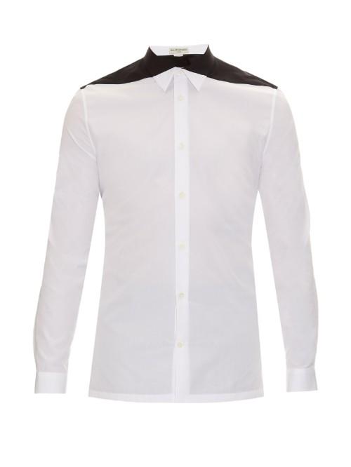 Balenciaga Bi-colour Cotton Shirt