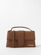 Jacquemus - Bambino Large Leather Bag - Womens - Brown