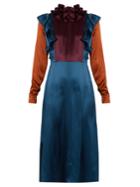 Roksanda Emmerich Long-sleeved Silk Dress
