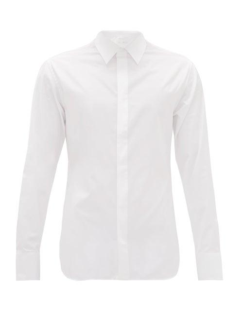 Matchesfashion.com The Row - Ethan Cotton-poplin Shirt - Mens - White