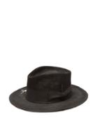 Matchesfashion.com Nick Fouquet - The North End Felt Fedora Hat - Mens - Black