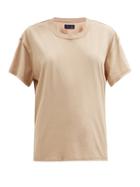 Les Tien - Inside Out Cotton-jersey T-shirt - Womens - Light Pink