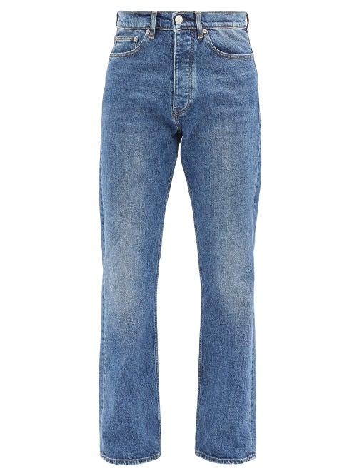 Matchesfashion.com Sunflower - Straight-leg Faded-wash Jeans - Mens - Blue
