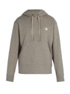 Matchesfashion.com Acne Studios - Ferris Face Cotton Hooded Sweatshirt - Mens - Grey