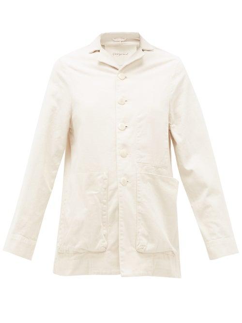 Matchesfashion.com Toogood - The Photographer Cotton-canvas Jacket - Womens - Ivory