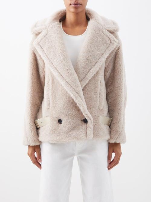 Max Mara - Caserta Coat - Womens - Light Beige