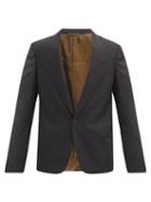 Matchesfashion.com Fearofgodzegna - Single-breasted Wool-twill Suit Jacket - Mens - Black