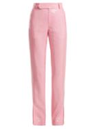 Msgm Side-slit Sequin Trousers