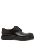 Valentino Rockstud Leather Derby Shoes