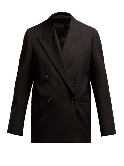 Matchesfashion.com Acne Studios - Summer Double Breasted Blazer - Womens - Black