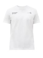 Mens Activewear 2 Moncler 1952 - Logo-print Cotton-jersey T-shirt - Mens - White