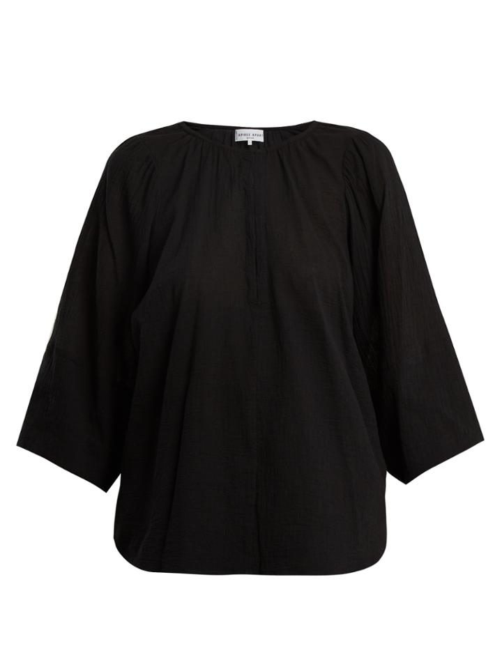 Apiece Apart Nova Cotton-gauze Top