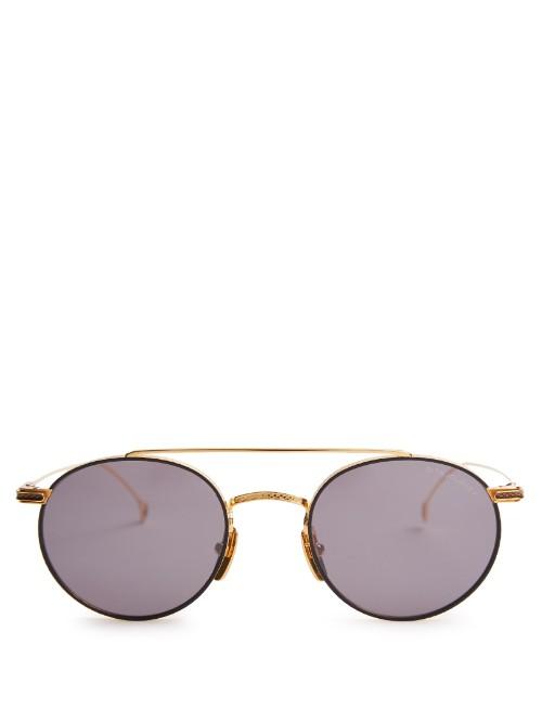 Dita Eyewear Journey Gold-plated Sunglasses
