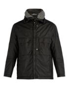 Matchesfashion.com Stone Island Shadow Project - Zip Up Matte Jacket - Mens - Black
