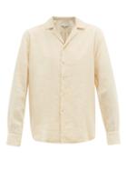 Matchesfashion.com Arj - The Jacques Linen Shirt - Mens - Cream