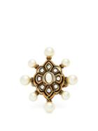 Matchesfashion.com Gucci - Pearl Embellished Ring - Womens - Pearl