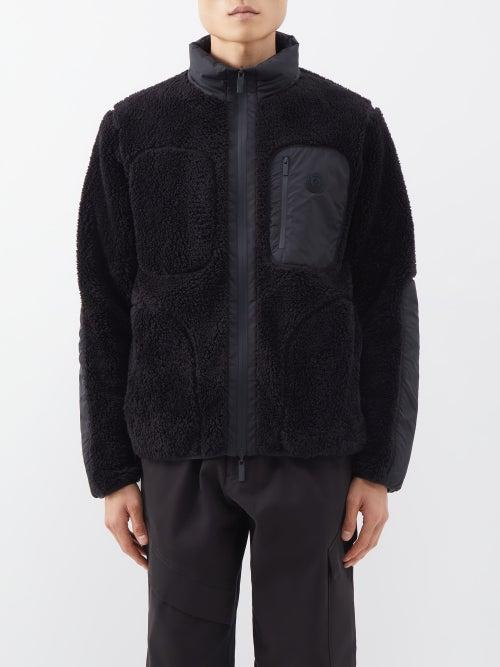 Moncler - Reversible Zipped Fleece Jacket - Mens - Black