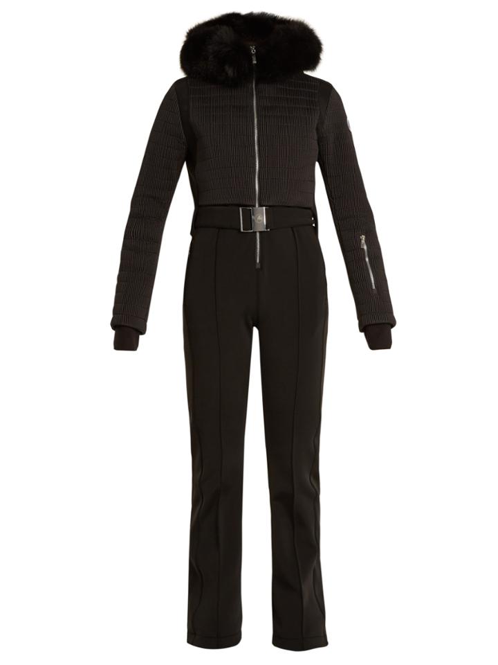 Fusalp Ingrid Detachable-fur Ski Jumpsuit