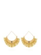 Aurélie Bidermann Azzura Fringed And Lapis Gold-plated Drop Earrings