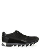 Dolce & Gabbana Saw-sole Low-top Mesh Trainers