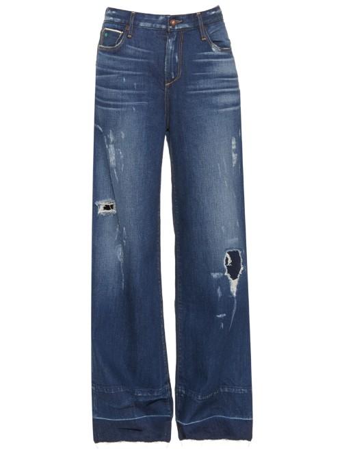 Tortoise Jeans Clemmy's Low-slung Wide-leg Jeans