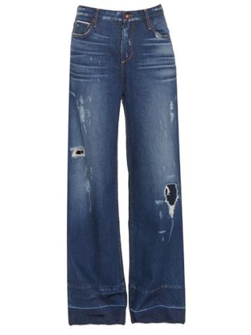 Tortoise Jeans Clemmy's Low-slung Wide-leg Jeans