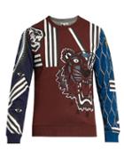 Kenzo Multi Icons Cotton-jersey Sweatshirt