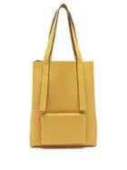 Matchesfashion.com Lutz Morris - Seveny Grained Leather Tote Bag - Womens - Yellow