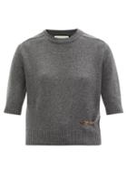 Gucci - Horsebit Cashmere Sweater - Womens - Grey