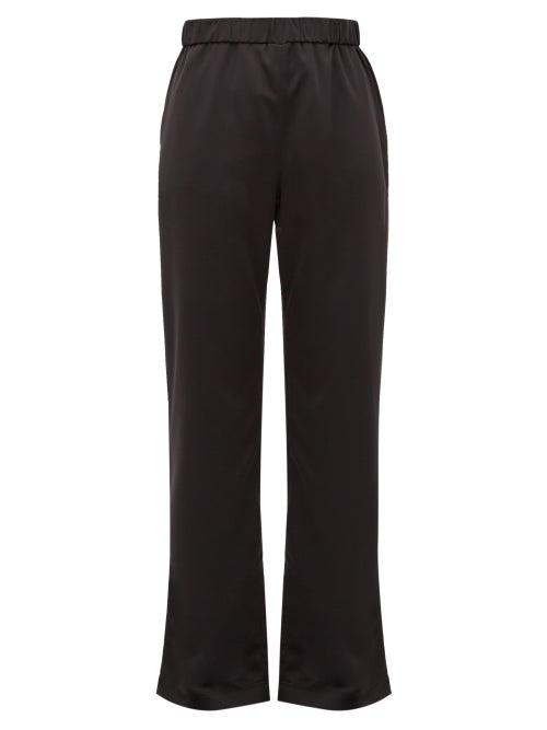 Matchesfashion.com Max Mara Leisure - Pavia Trousers - Womens - Black