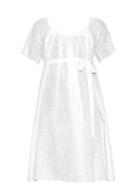 Thierry Colson Plum Porcelain-print Cotton Wrap Dress