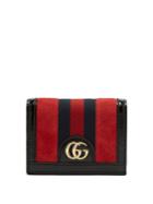 Gucci Ophidia Suede Square Wallet