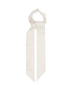Ladies Accessories Givenchy - 4g Logo-print Silk-twill Scarf - Womens - White