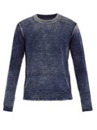 Atm Washed Wool And Cashmere-blend Sweater