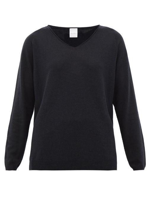 Matchesfashion.com Max Mara Leisure - Vino Sweater - Womens - Navy