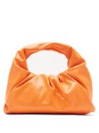Matchesfashion.com Bottega Veneta - The Shoulder Pouch Small Leather Bag - Womens - Orange