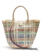 Sophie Anderson Keiko Woven-toquilla Tote