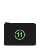 Matchesfashion.com Maison Margiela - 11 Embossed Rubber Pouch - Mens - Black