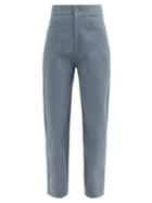 Matchesfashion.com Vika 2.0 - High-rise Recycled Cotton-blend Jeans - Womens - Denim