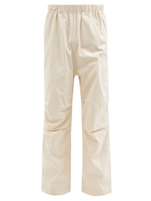 Snow Peak - Takibi Cotton-blend Ripstop Trousers - Mens - Cream