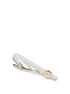 Dunhill - D-series Sterling-silver And 18k Gold Tie Bar - Mens - Silver