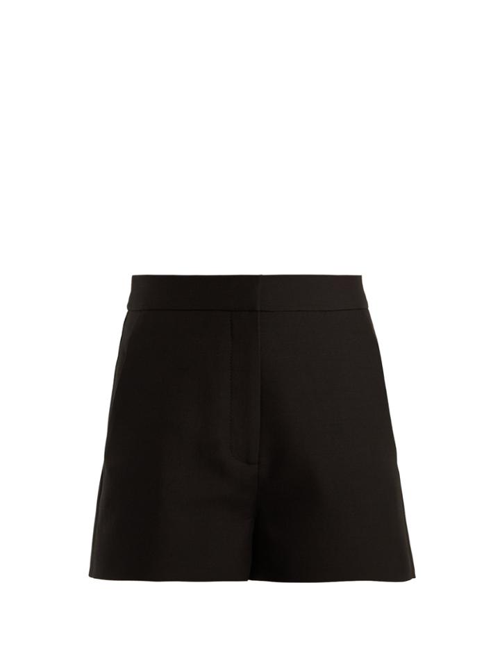 Valentino Tailored Crepe Shorts